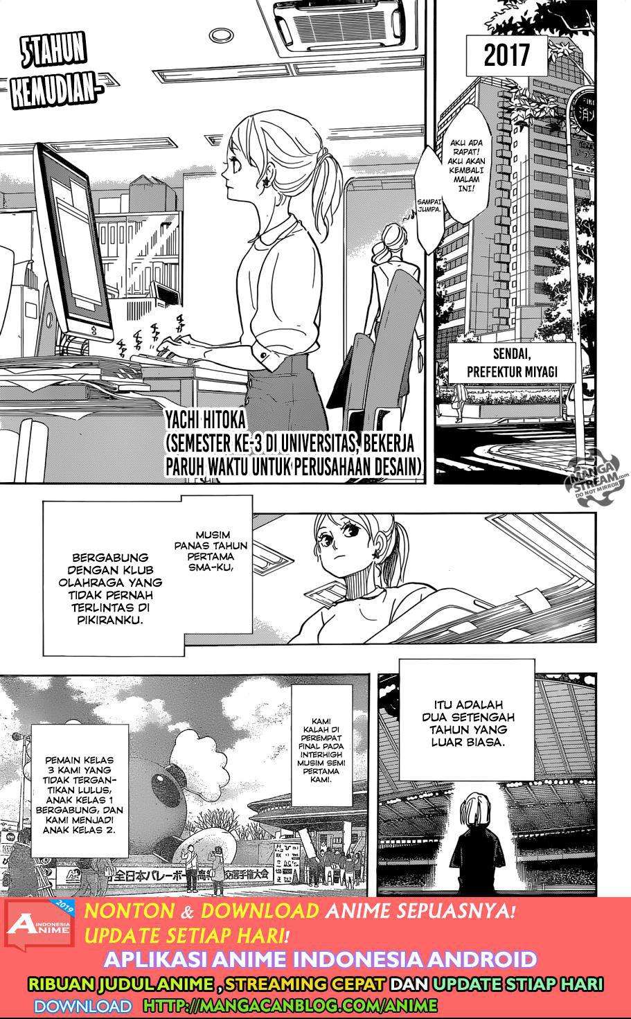 Manga Haikyuu!! Chapter 370 gambar 2