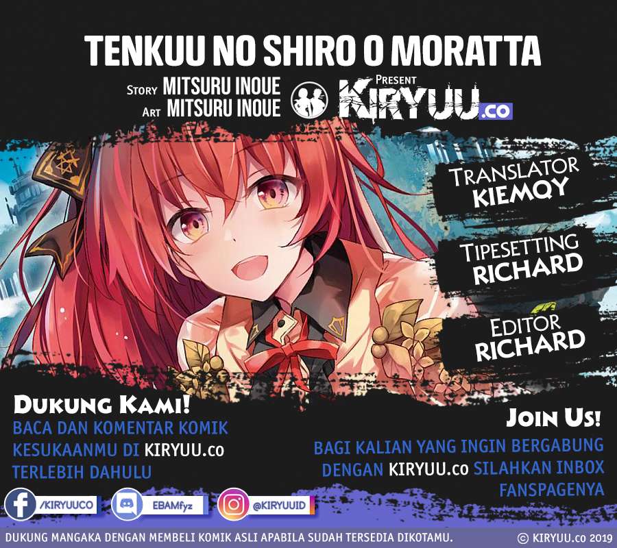 Manga Tenkuu no Shiro o Moratta no de Isekai de Tanoshiku Asobitai Chapter 2.1 gambar 2