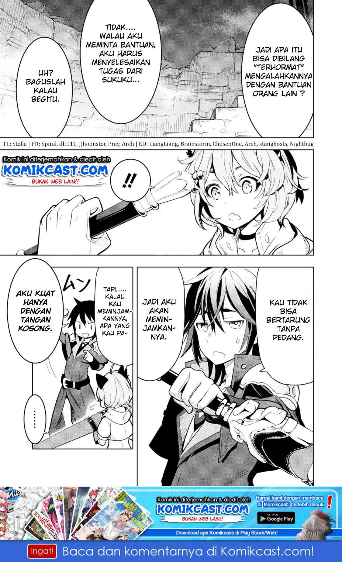 Manga Koko wa Ore ni Makasete Saki ni Ike to Itte kara 10 Nen ga Tattara Densetsu ni Natteita Chapter 03.2 gambar 2