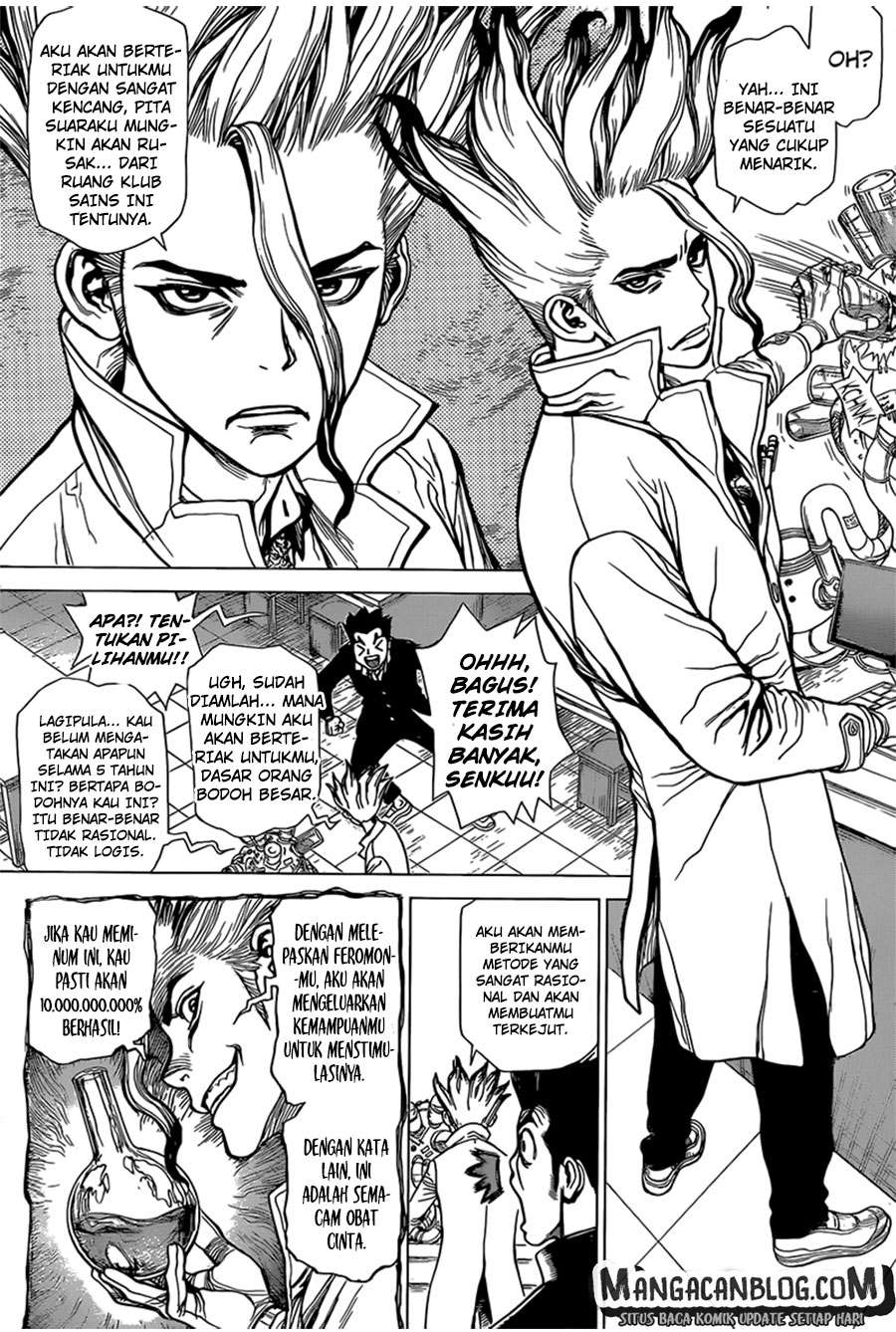 Dr. Stone Chapter 1 halaman 4