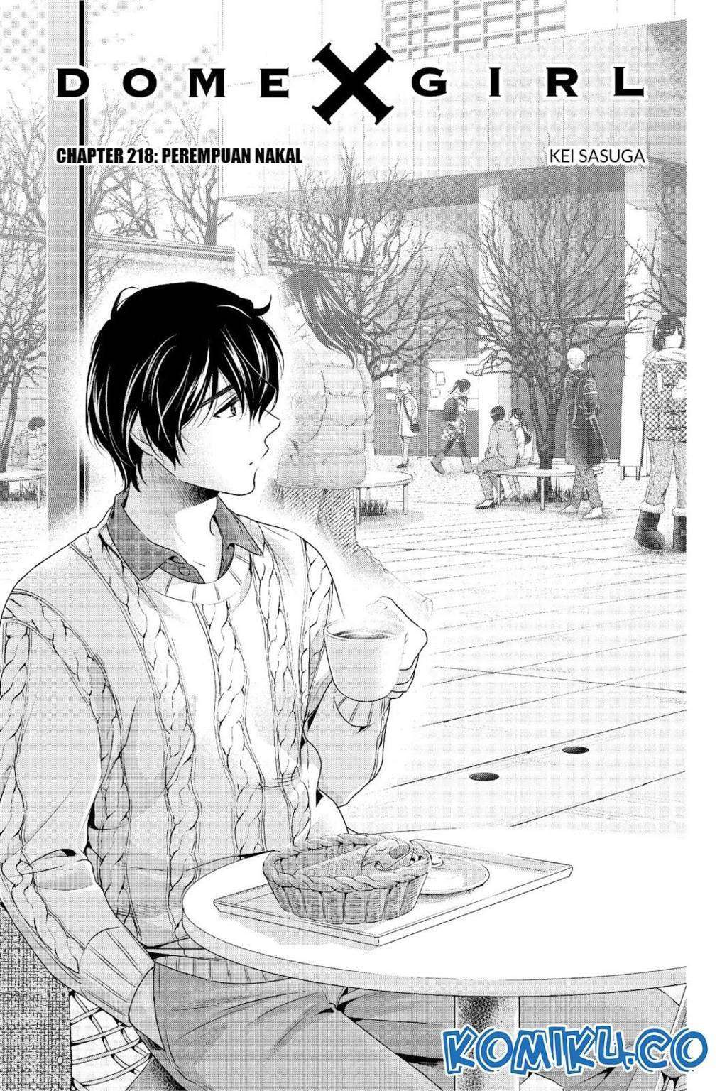 Manga Domestic na Kanojo Chapter 218 gambar 2