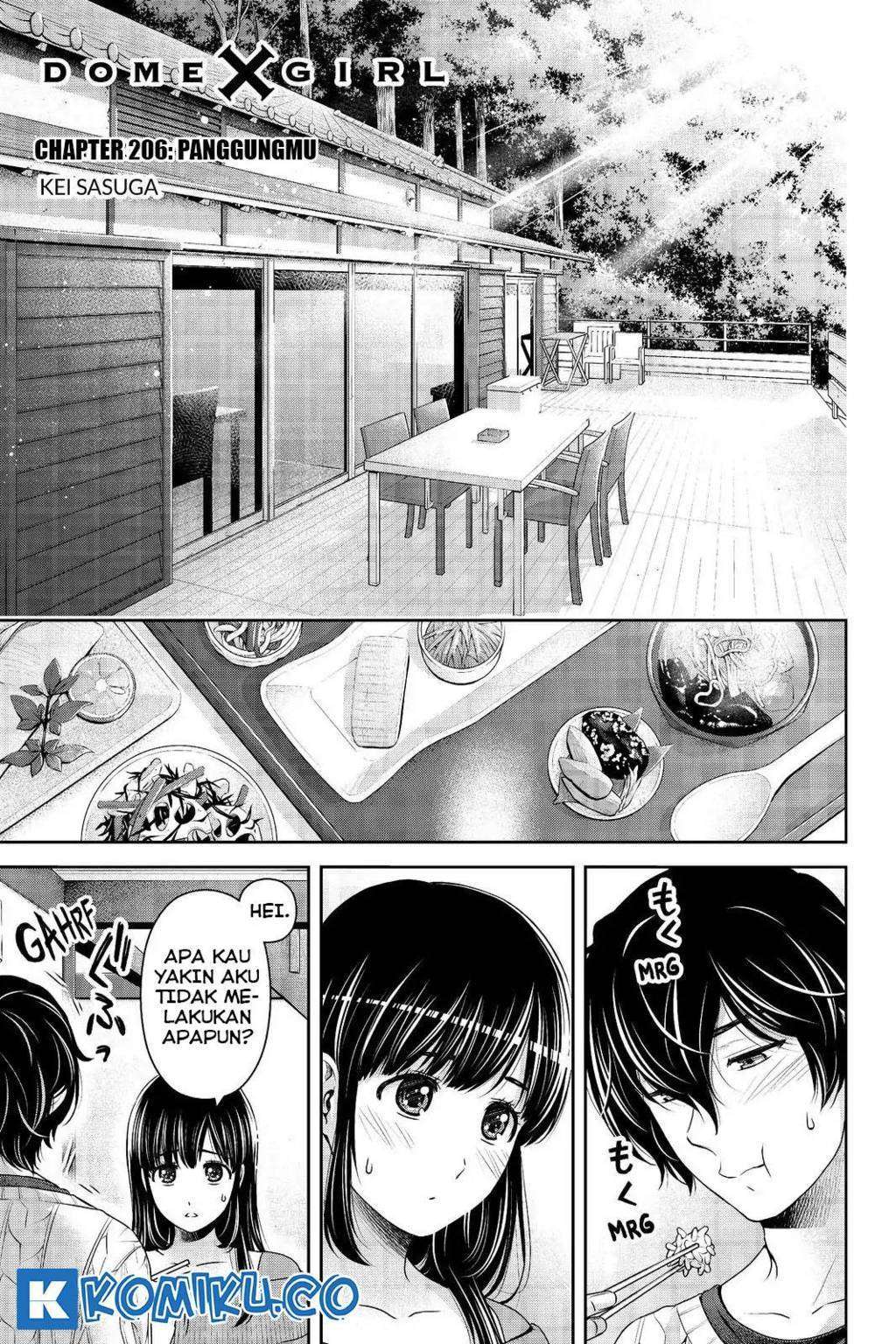 Manga Domestic na Kanojo Chapter 206 gambar 2