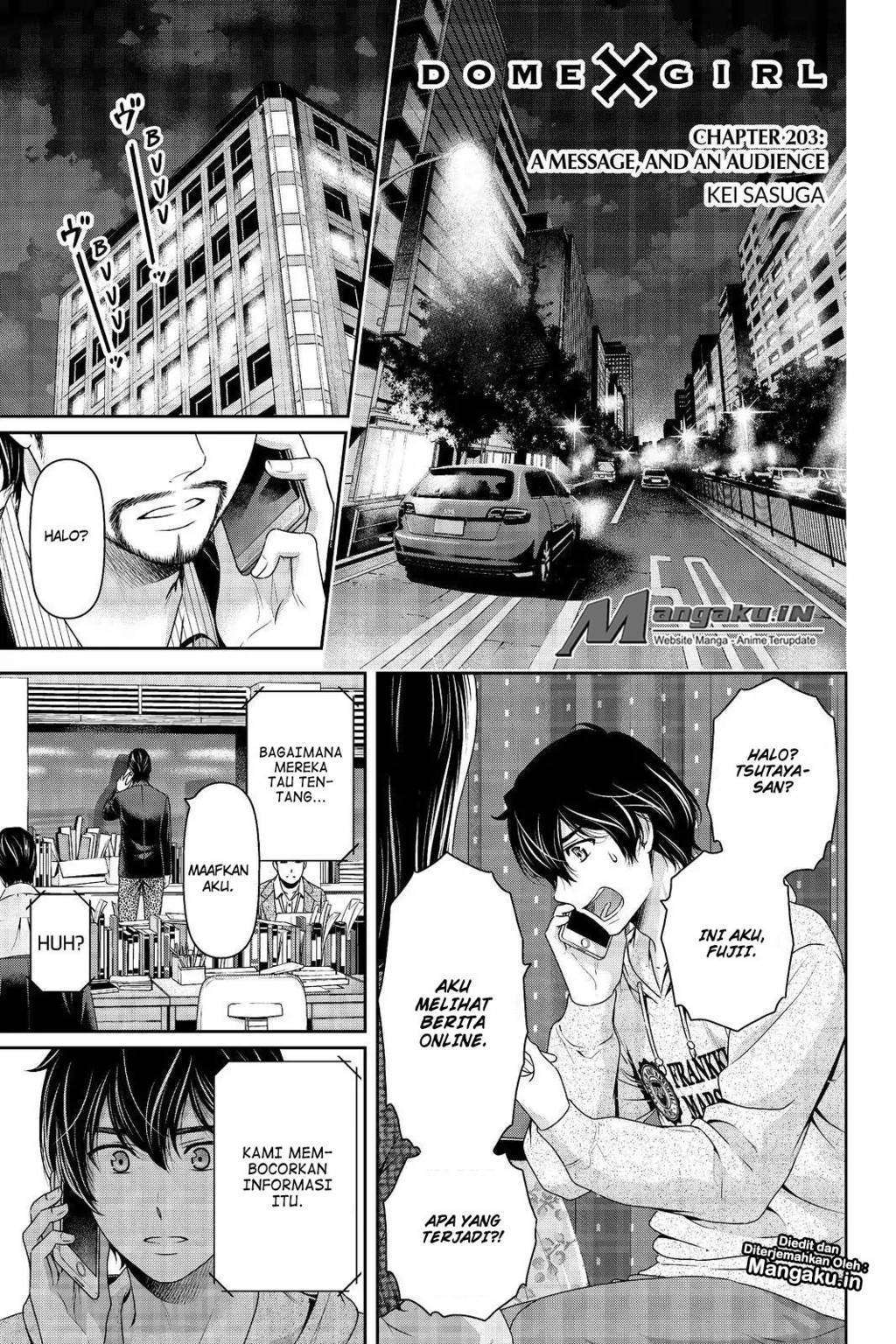 Manga Domestic na Kanojo Chapter 203 gambar 2