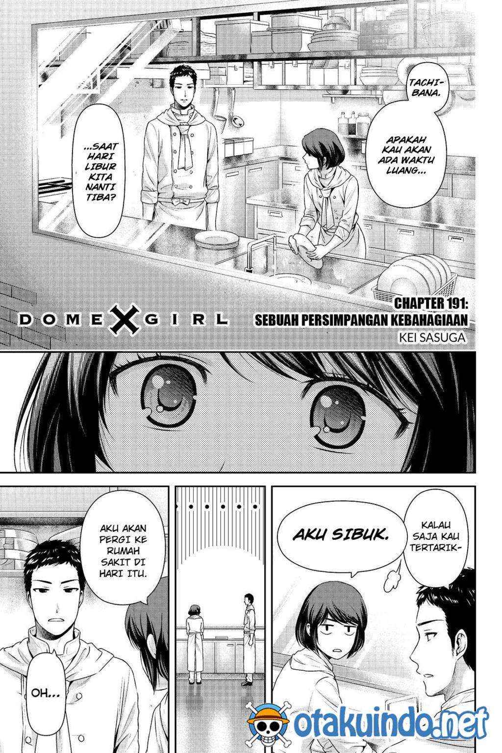 Manga Domestic na Kanojo Chapter 191 gambar 2
