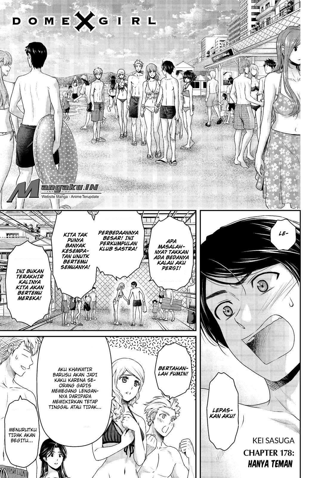 Manga Domestic na Kanojo Chapter 178 gambar 2
