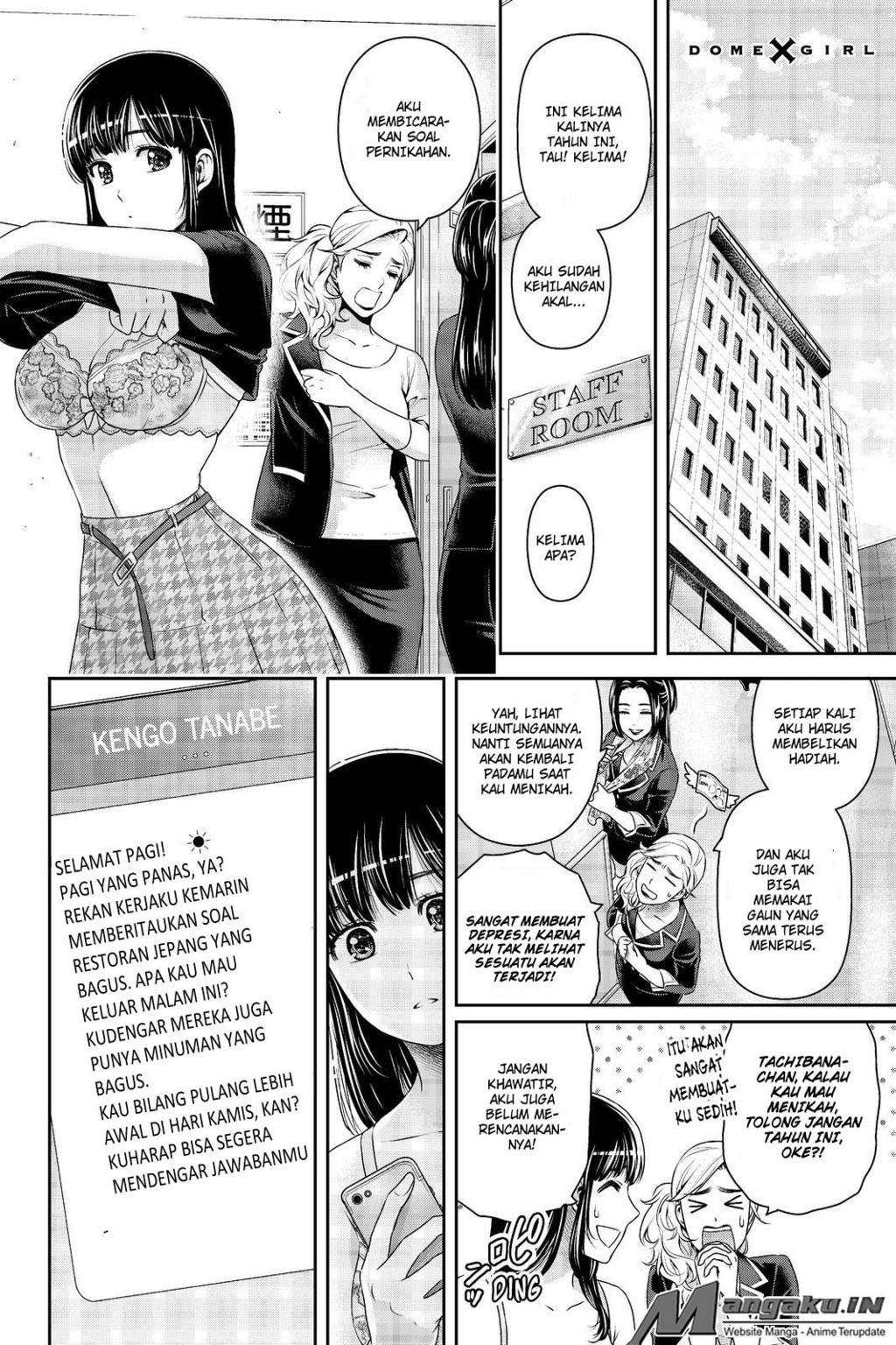 Manga Domestic na Kanojo Chapter 173 gambar 2