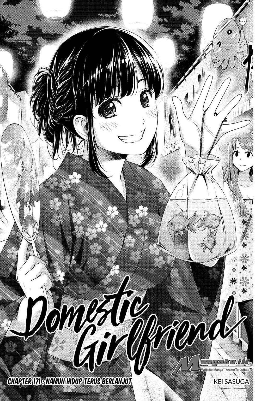 Manga Domestic na Kanojo Chapter 171 gambar 2