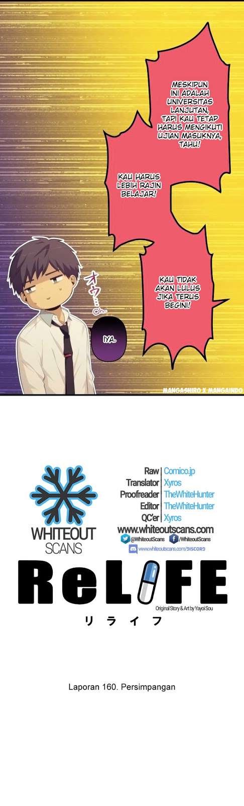 ReLIFE Chapter 160 halaman 3