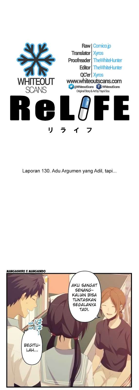 ReLIFE Chapter 130 halaman 3