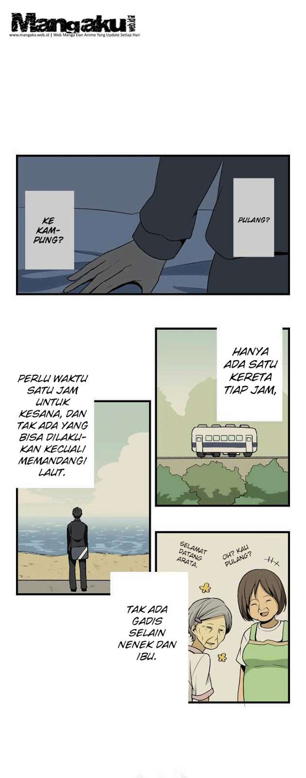 Manga ReLIFE Chapter 02 gambar 2
