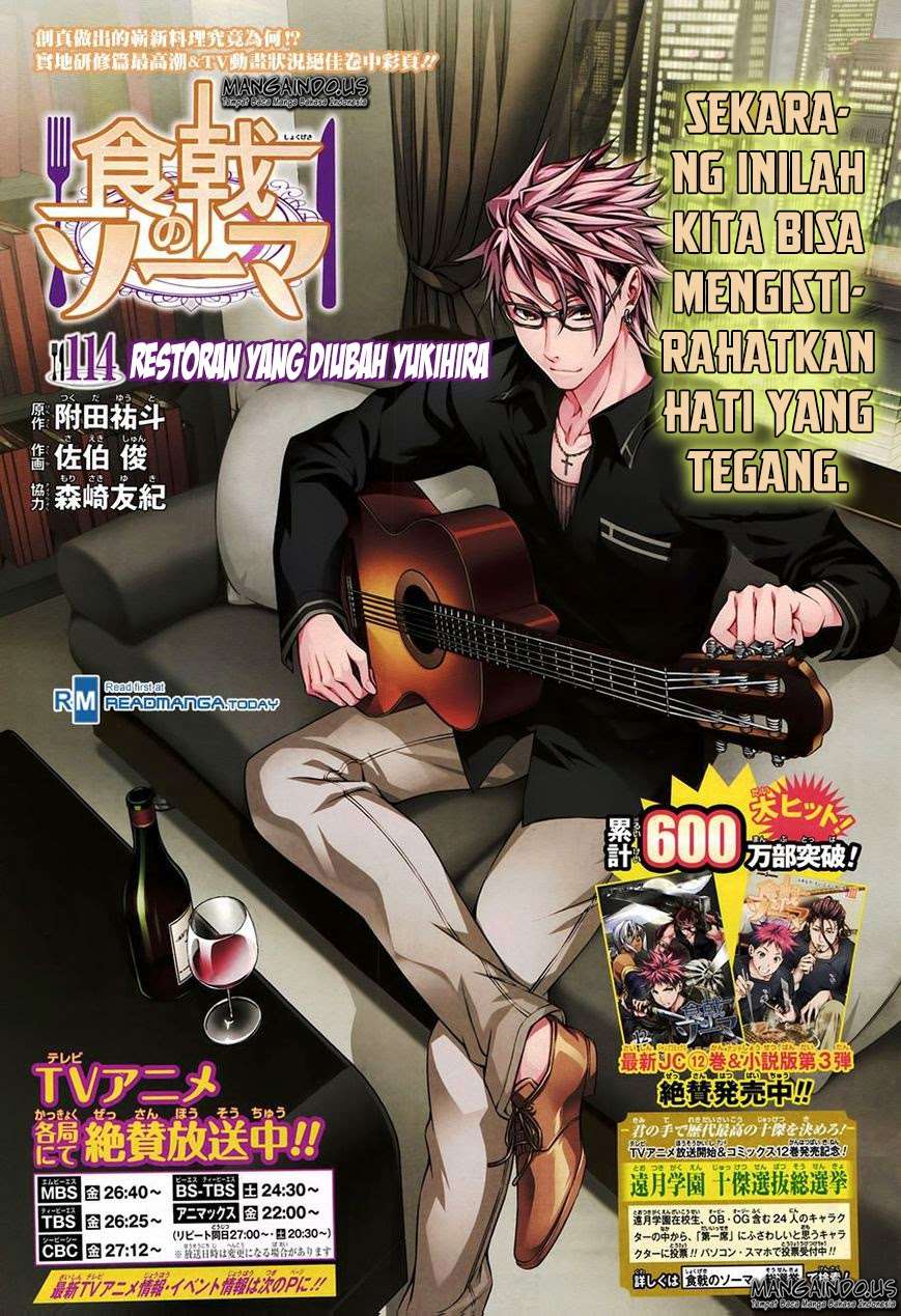 Manga Shokugeki no Souma Chapter 114 gambar 2