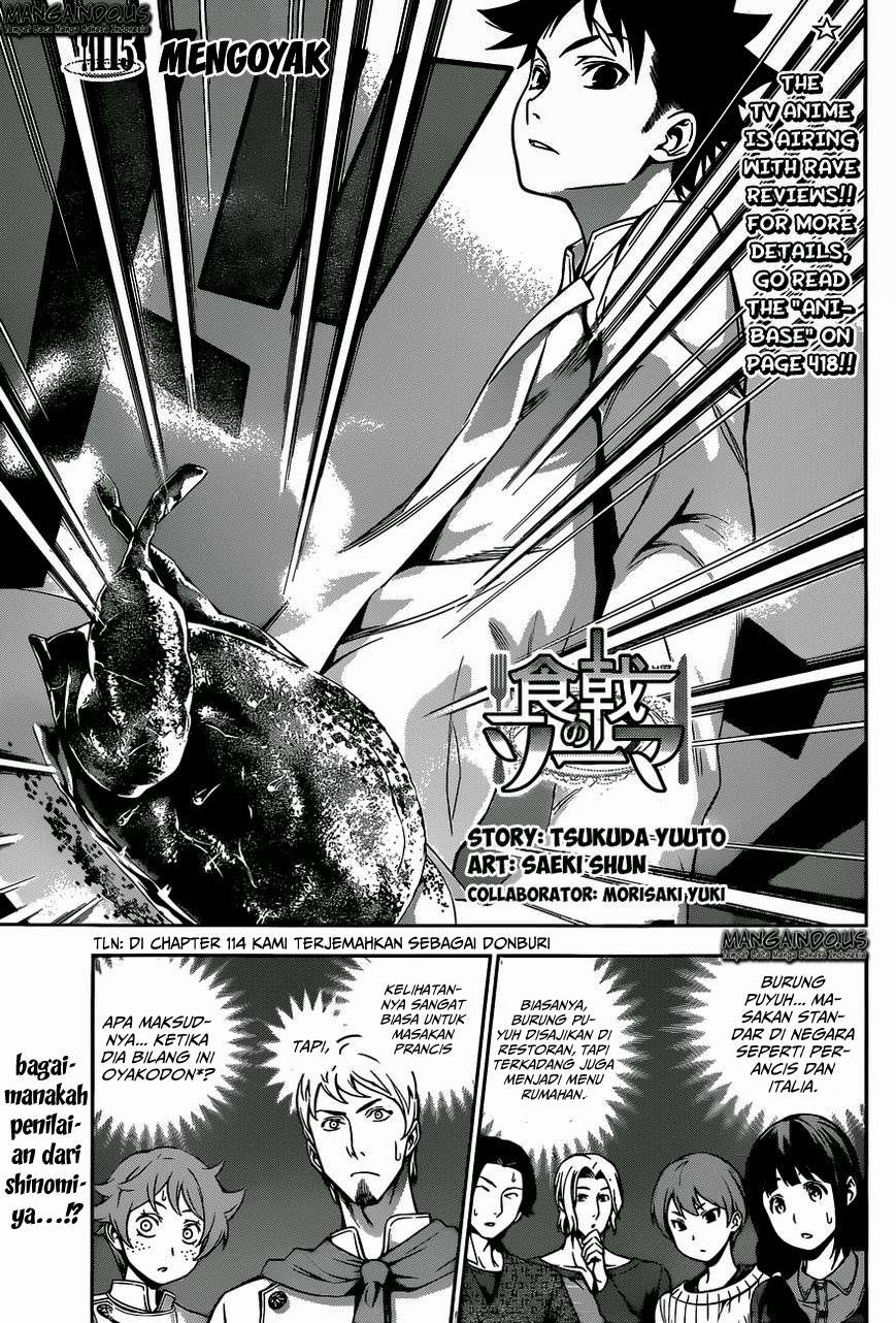 Manga Shokugeki no Souma Chapter 115 gambar 2