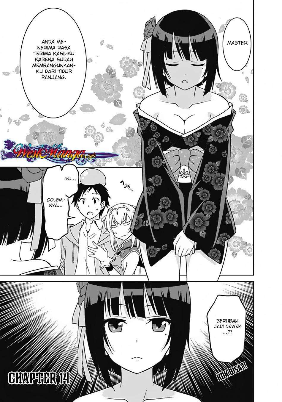 Manga Saikyou no Shuzoku ga Ningen Datta Ken Chapter 14 gambar 2
