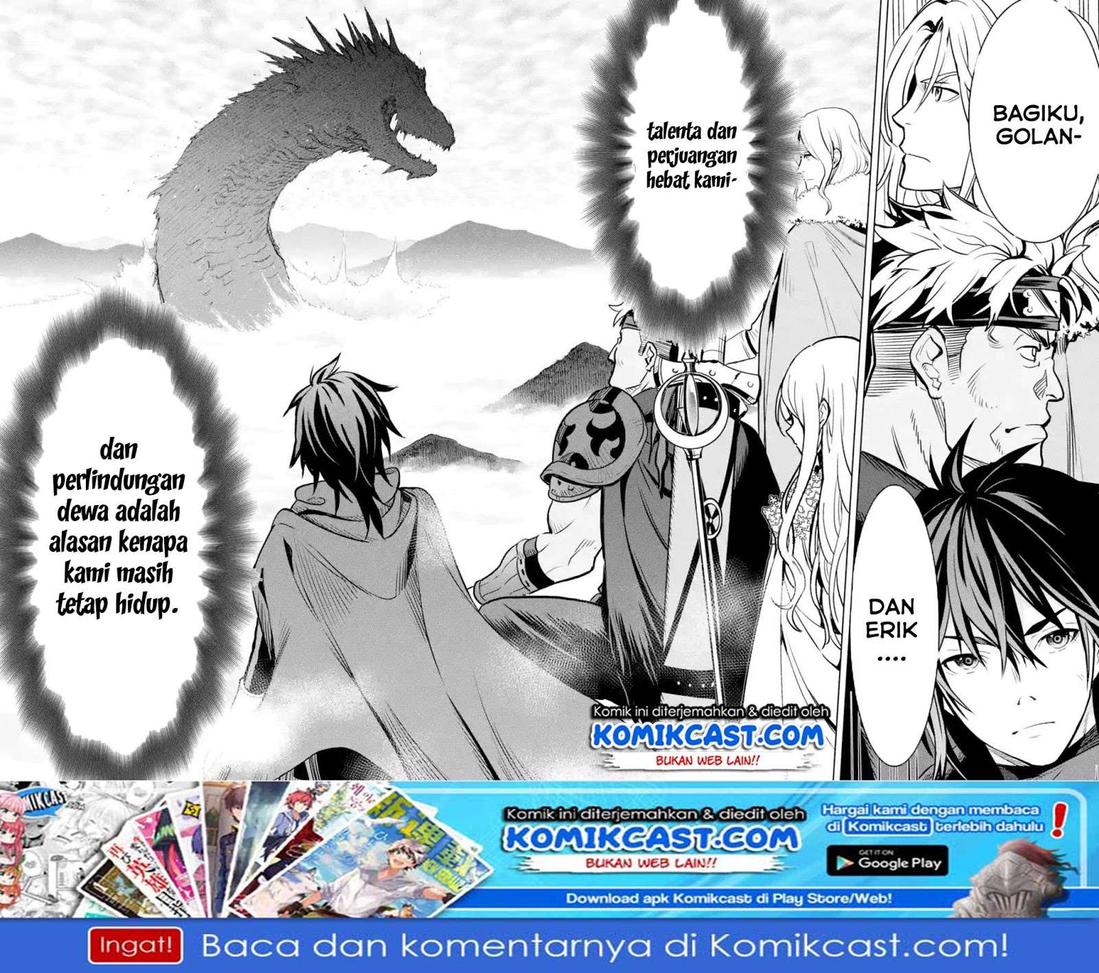 Manga Koko wa Ore ni Makasete Saki ni Ike to Itte kara 10 Nen ga Tattara Densetsu ni Natteita Chapter 4.5 gambar 2