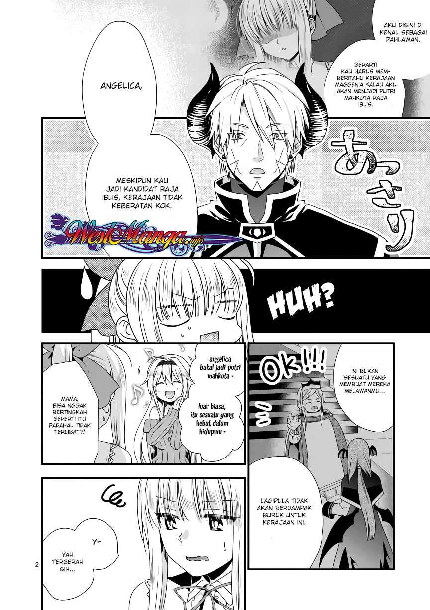 Manga Maou desu Onna Yuusha no Hahaoya to Saikon Shita no de Onna Yuusha ga Giri no Musume ni Narimashita Chapter 16 gambar 2