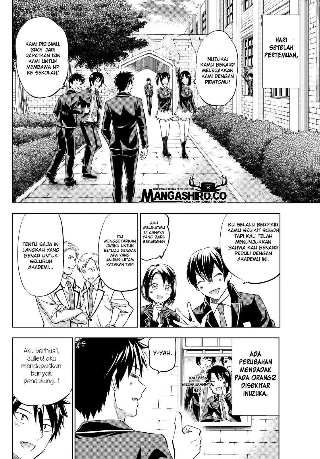 Kishuku Gakkou no Juliet Chapter 82 Gambar 3