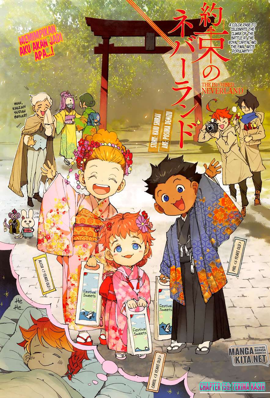 Manga The Promised Neverland Chapter 159 gambar 2