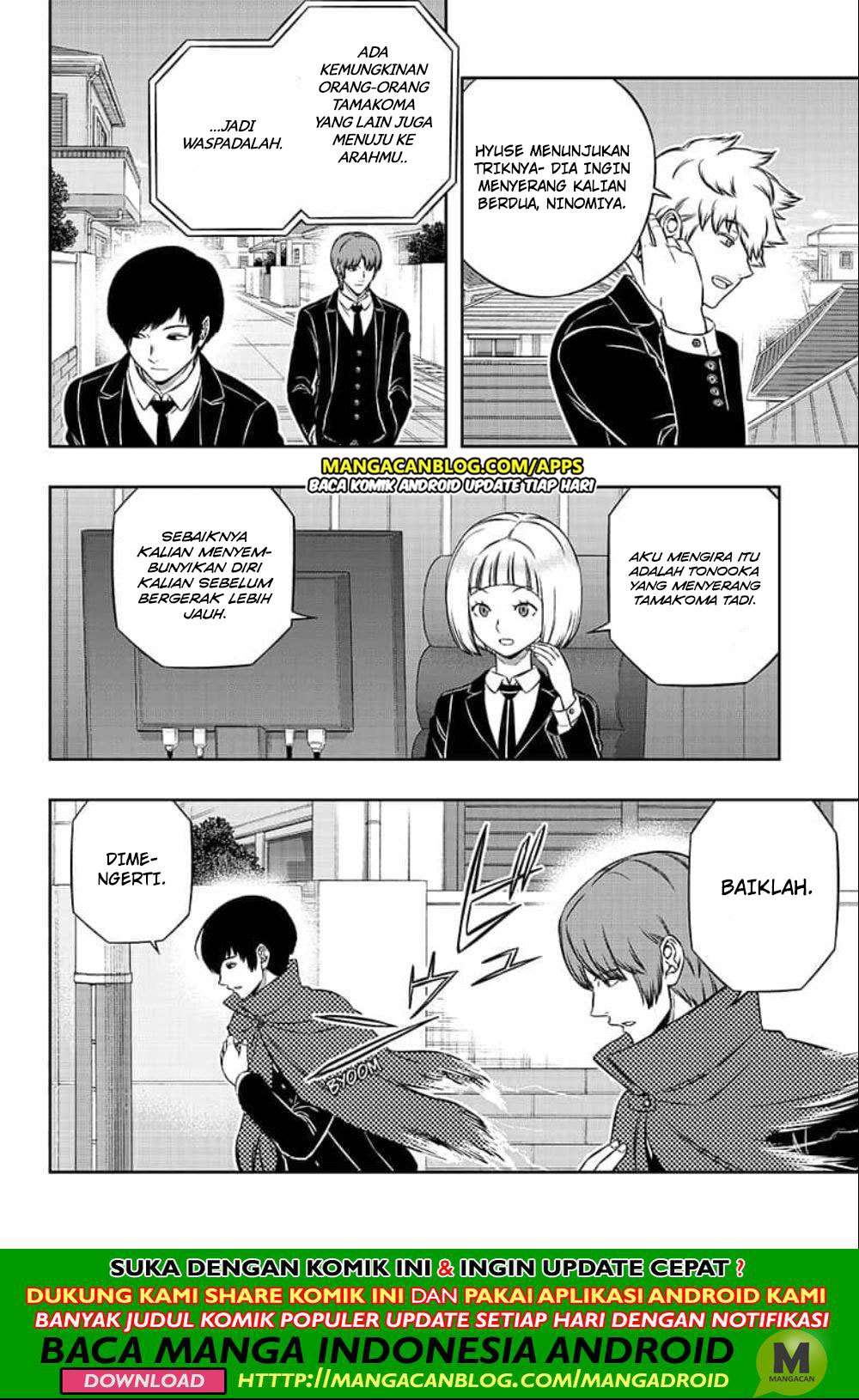 Manga World Trigger Chapter 189 gambar 2