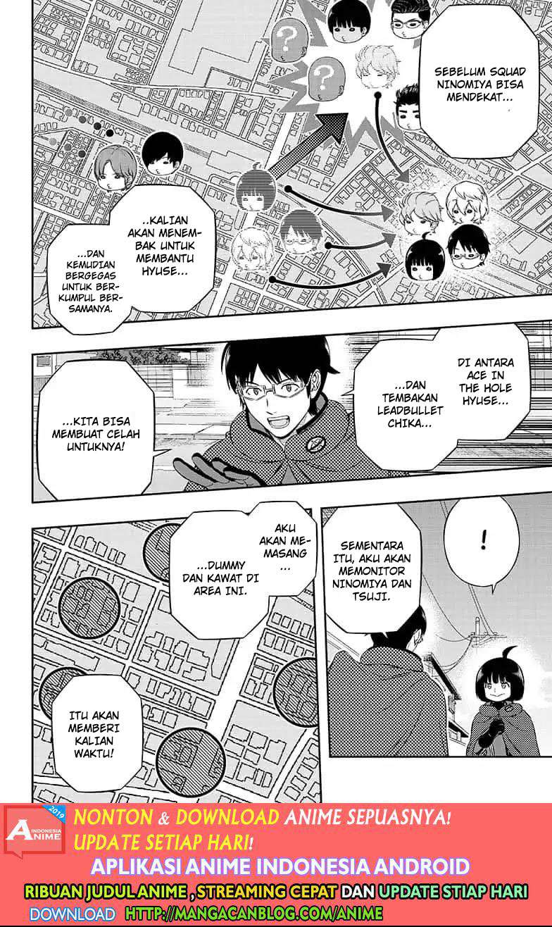 Manga World Trigger Chapter 187 gambar 2