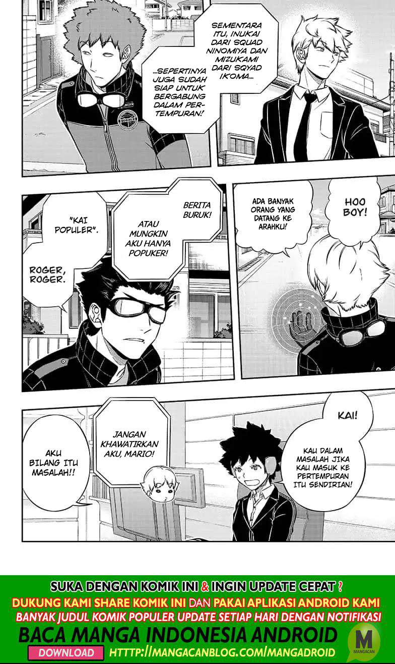 Manga World Trigger Chapter 186 gambar 2