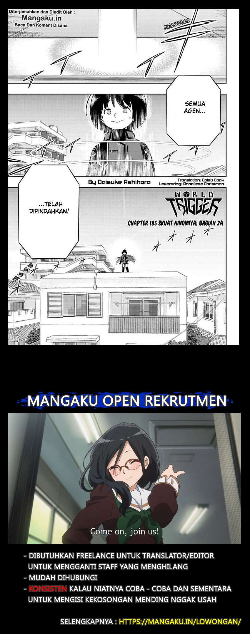 Manga World Trigger Chapter 185 gambar 2