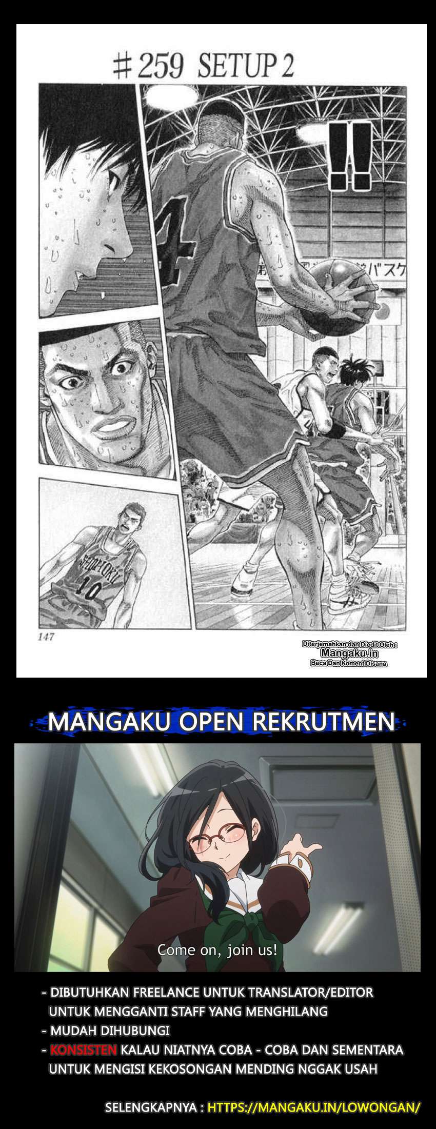 Manga Slam Dunk Chapter 259 gambar 2