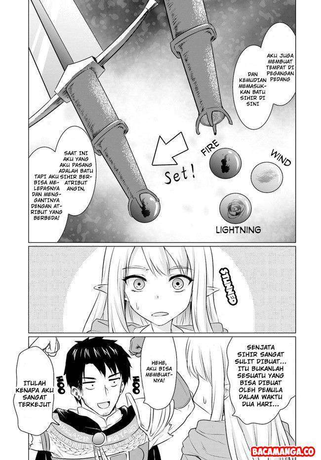 Manga Homeless Tensei: Isekai De Jiyuu Sugiru Majutsu Jisoku Seikatsu Chapter 04.2 gambar 2