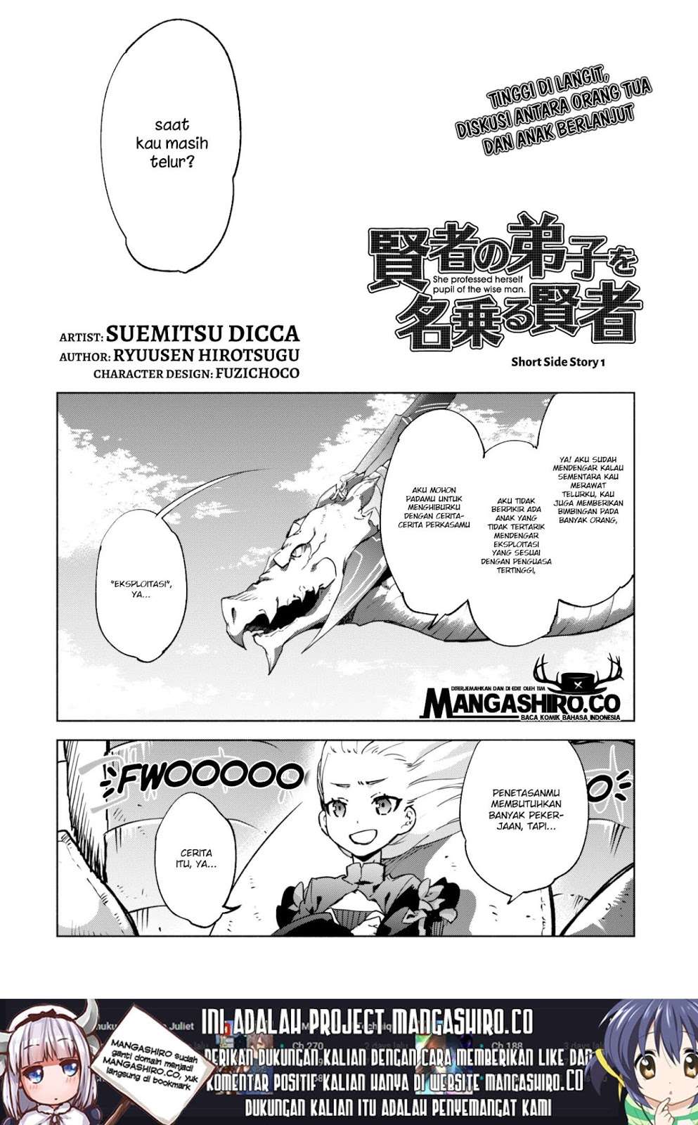Manga Kenja No Deshi Wo Nanoru Kenja Chapter 32 gambar 2