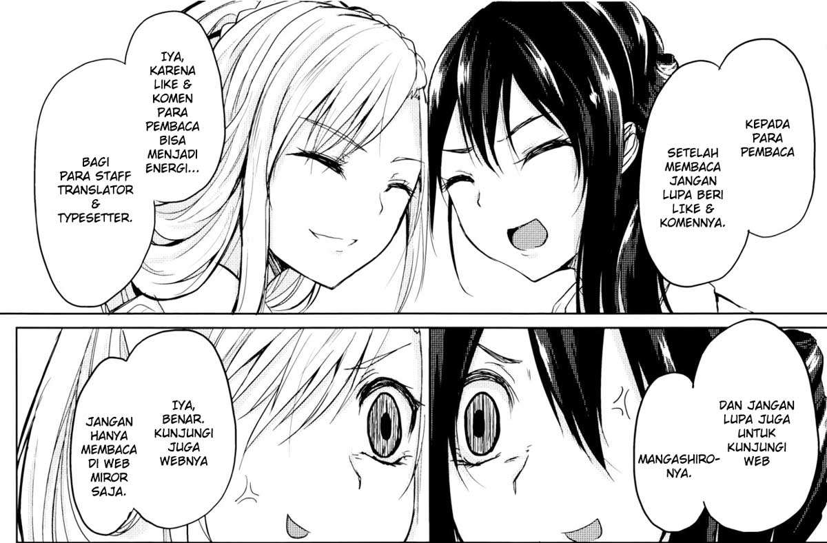 Manga Watari-kun no xx ga Houkai Sunzen Chapter 41.5 gambar 2