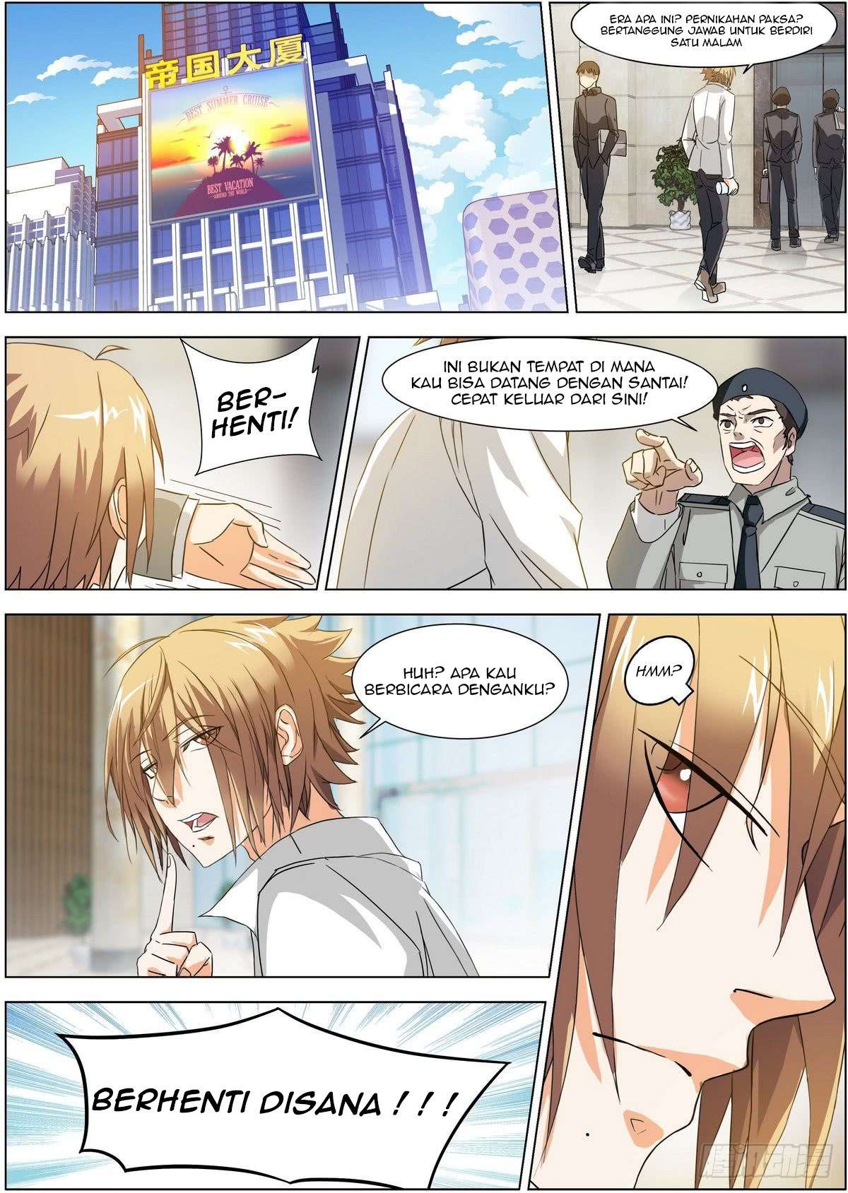 Manhua Bodyguard of the Goddess Chapter 01 gambar 2