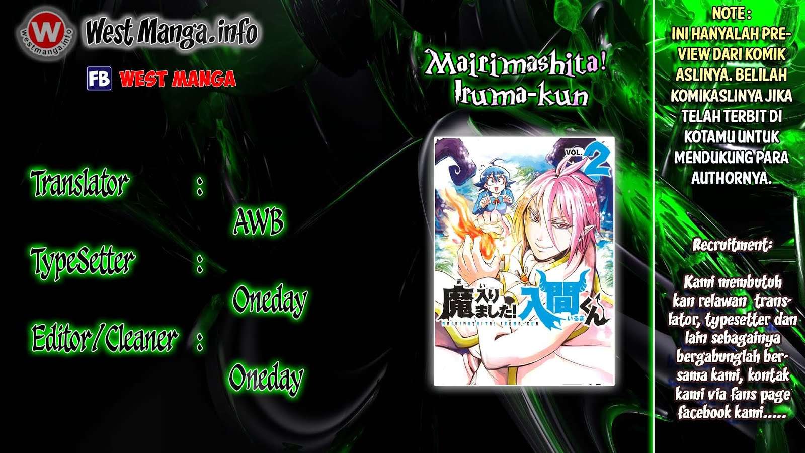 Manga Mairimashita! Iruma-kun Chapter 17 gambar 2