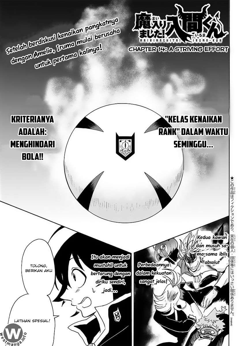 Manga Mairimashita! Iruma-kun Chapter 14 gambar 2