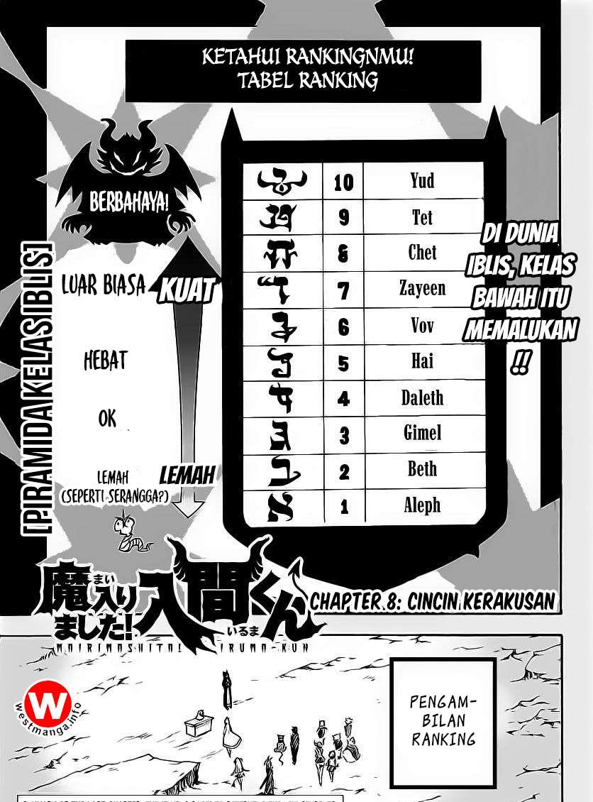 Manga Mairimashita! Iruma-kun Chapter 8 gambar 2