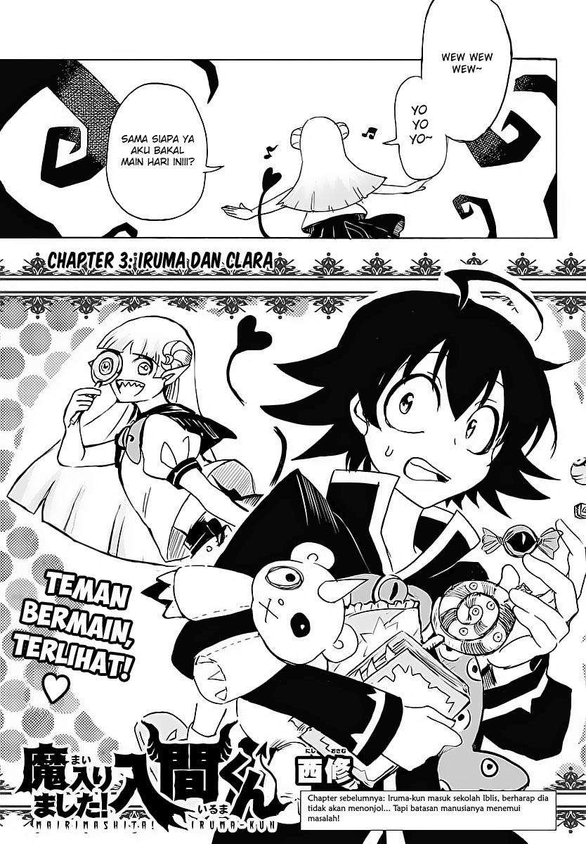 Manga Mairimashita! Iruma-kun Chapter 3 gambar 2