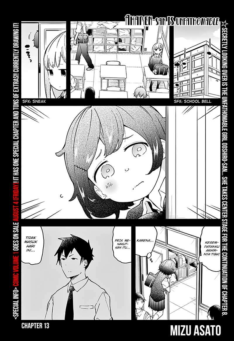 Manga Aharen-san wa Hakarenai Chapter 13 gambar 2