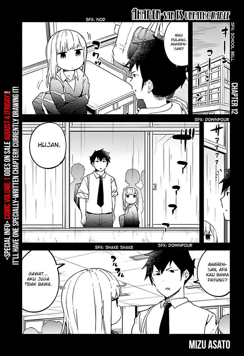 Manga Aharen-san wa Hakarenai Chapter 12 gambar 2
