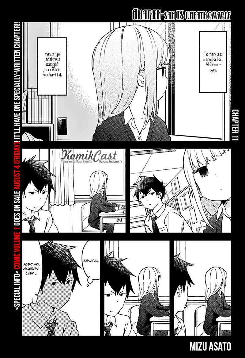 Manga Aharen-san wa Hakarenai Chapter 11 gambar 2
