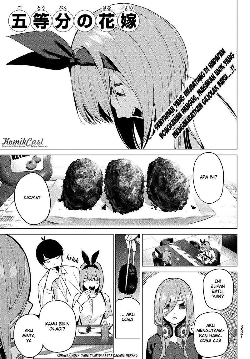 Manga Go-toubun no Hanayome Chapter 21 gambar 2