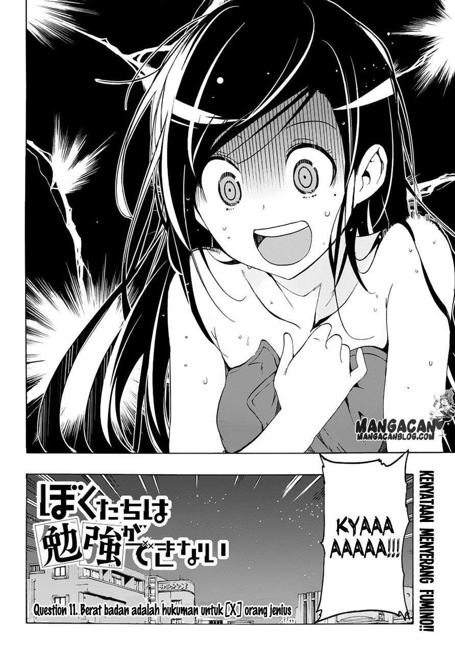 Manga Bokutachi wa Benkyou ga Dekinai Chapter 11 gambar 2