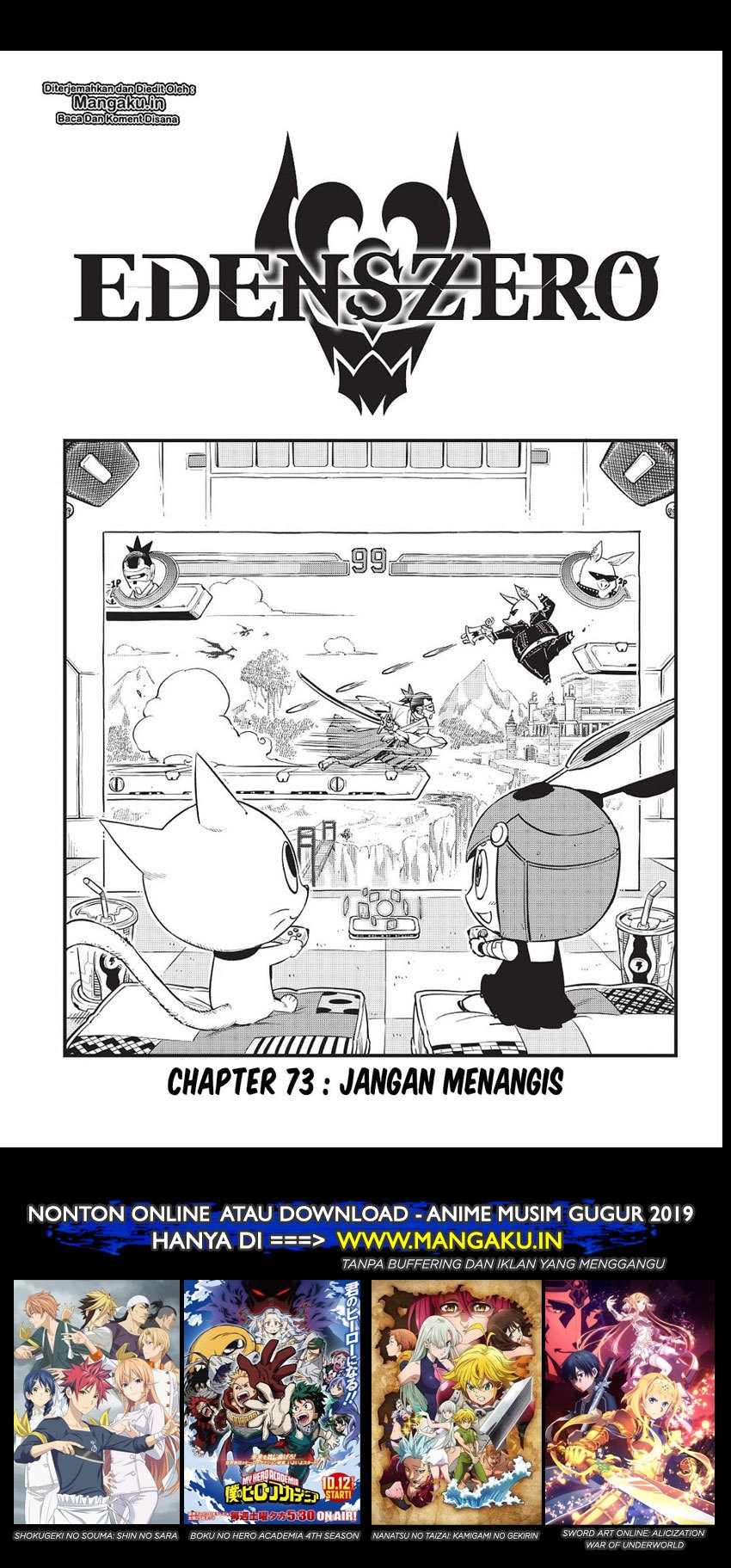 Manga Eden's Zero Chapter 73 gambar 2