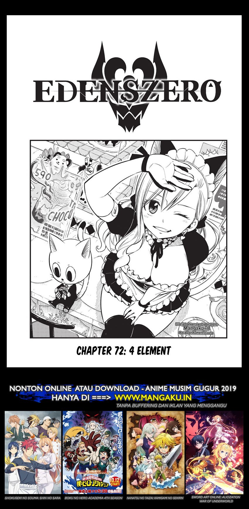 Manga Eden's Zero Chapter 72 gambar 2