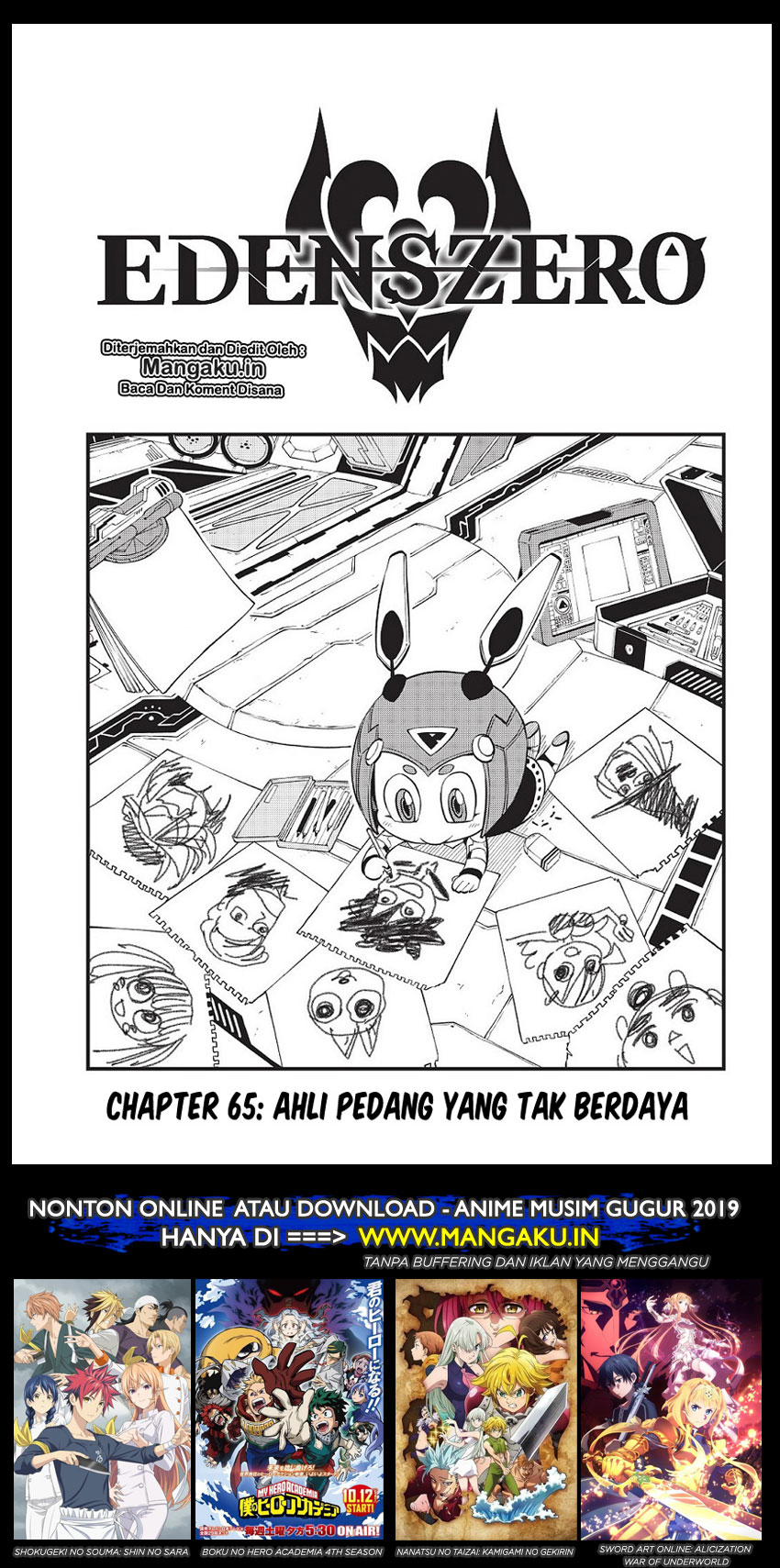 Manga Eden's Zero Chapter 65 gambar 2