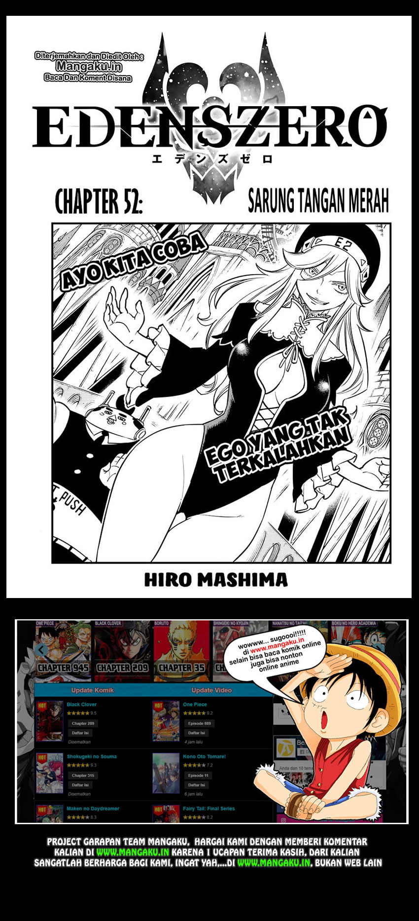 Manga Eden's Zero Chapter 52 gambar 2
