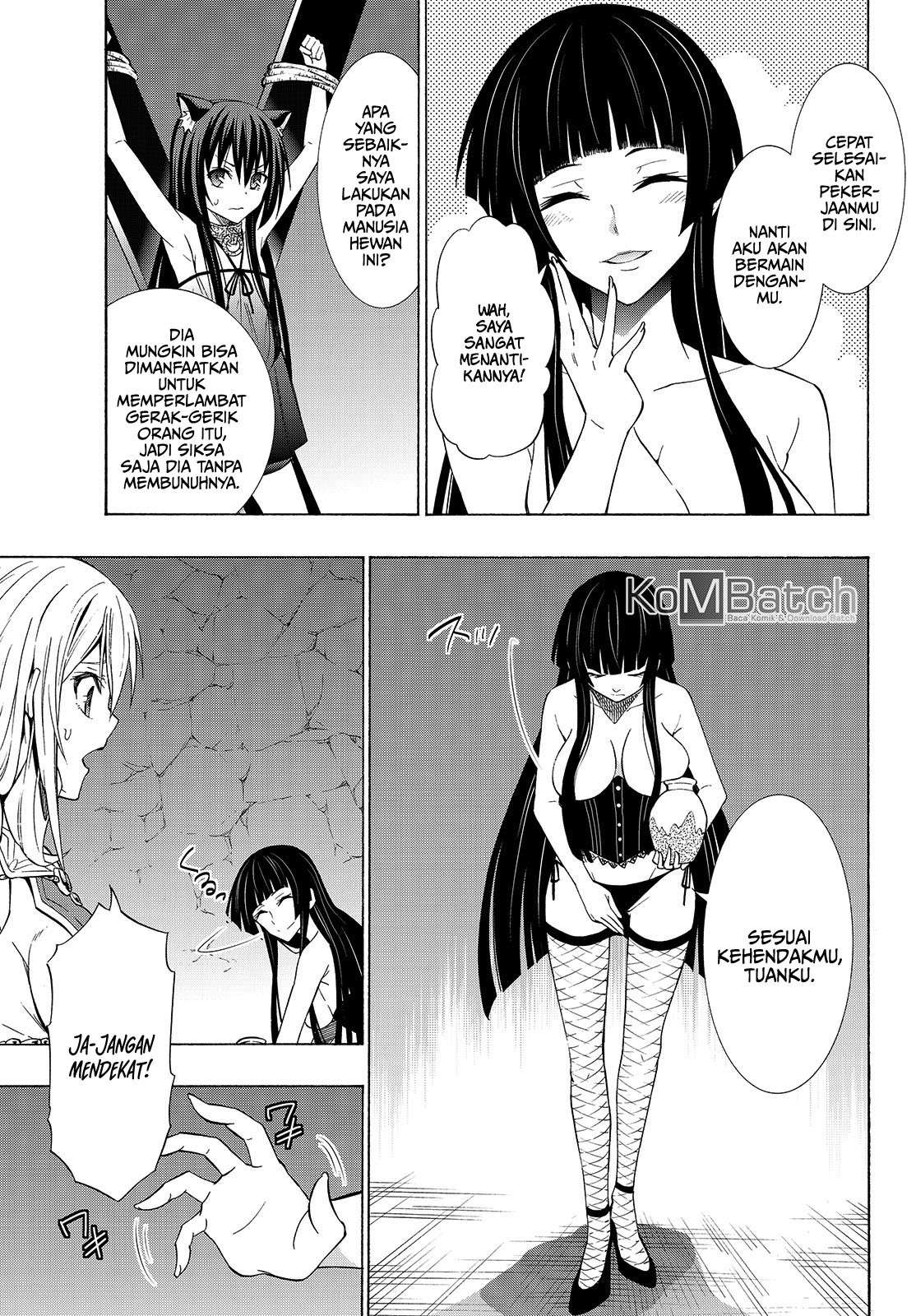 Manga Isekai Maou to Shoukan Shoujo no Dorei Majutsu Chapter 49.2 gambar 2
