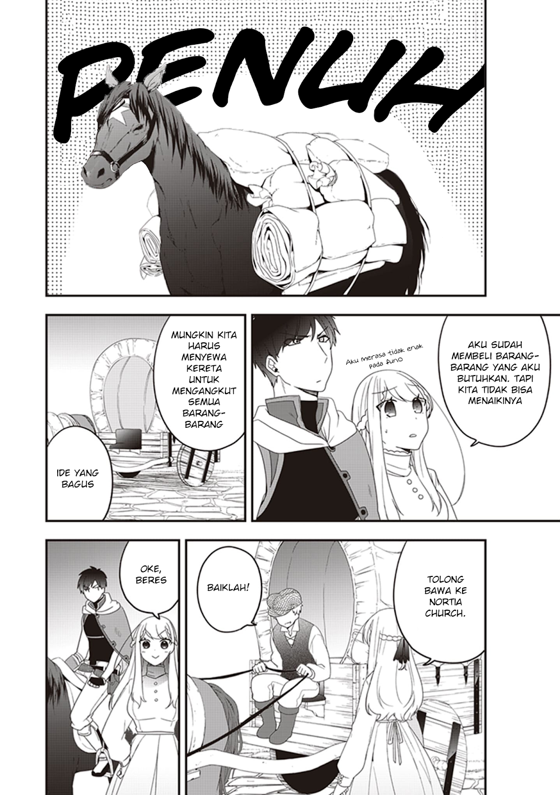 Manga The Banished Villainess! Living the Leisurely Life of a Nun Making Revolutionary Church Food Chapter 5.5 gambar 2