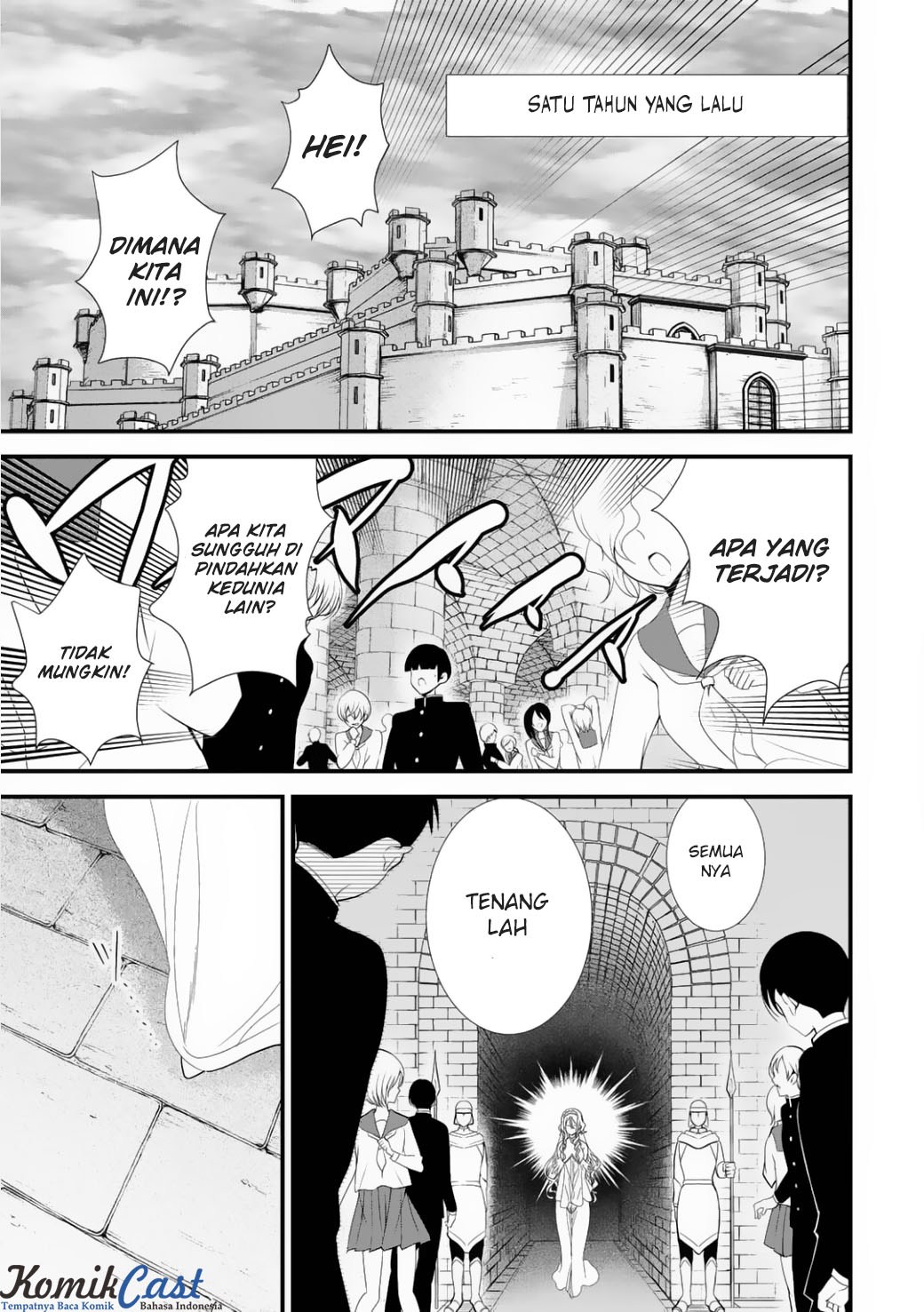 Manga Class ga Isekai Shoukan sareta Naka Ore dake Nokotta n desu ga Chapter 03 gambar 2