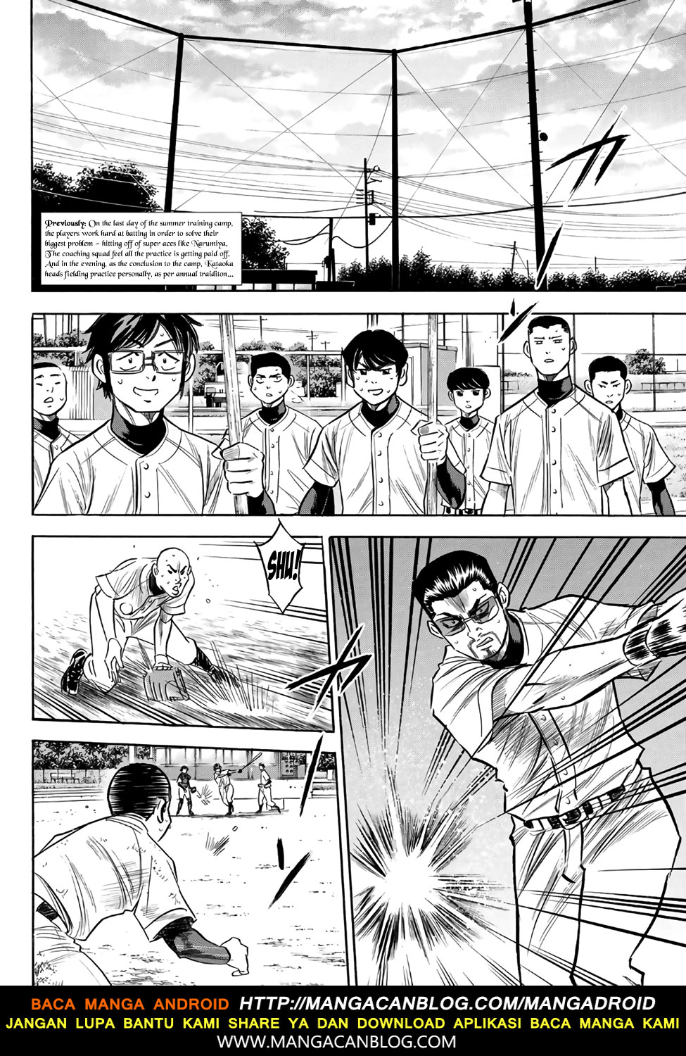 Manga Diamond no Ace Act 2 Chapter 138 gambar 2