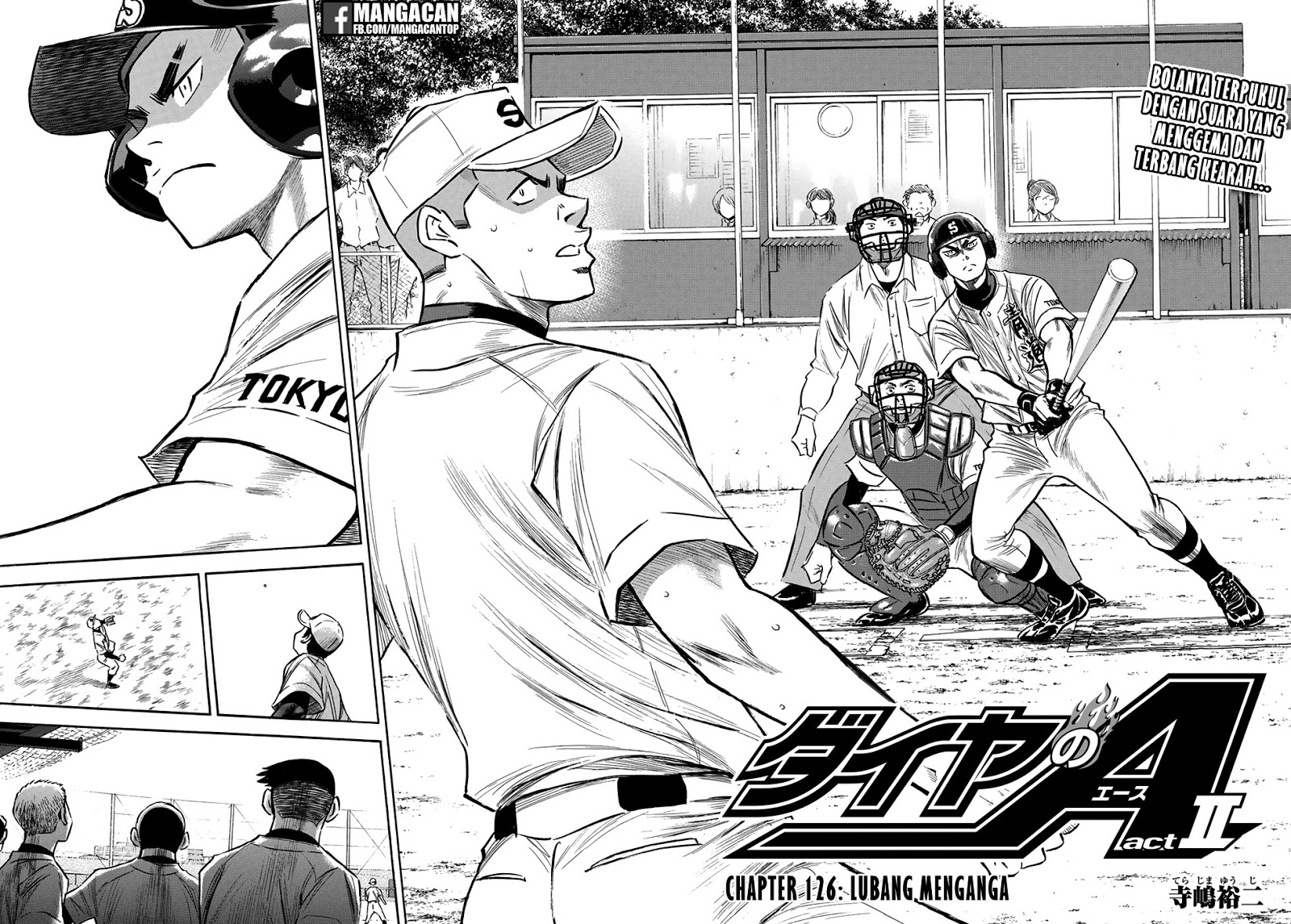 Manga Diamond no Ace Act 2 Chapter 126 gambar 2
