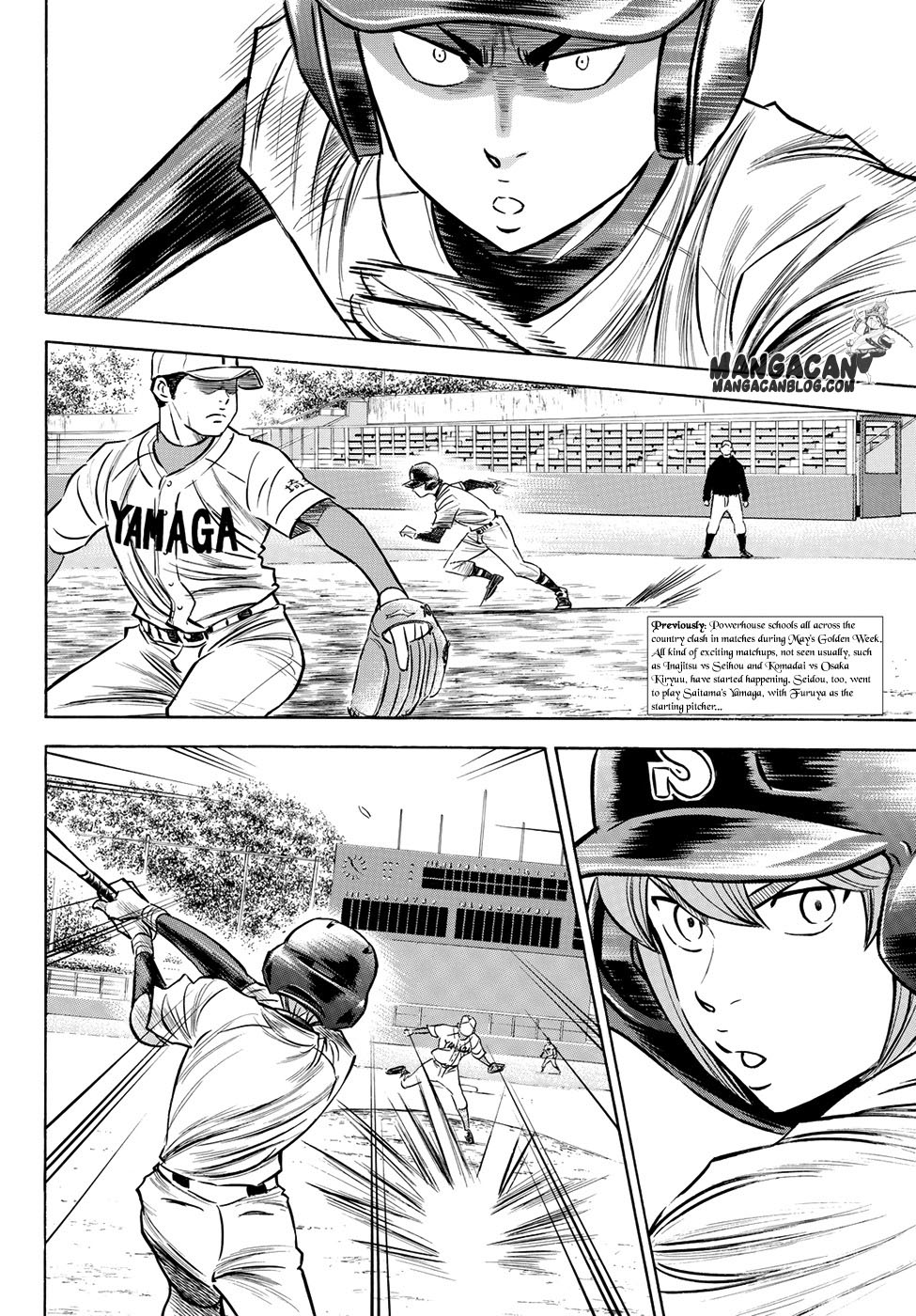 Manga Diamond no Ace Act 2 Chapter 65 gambar 2