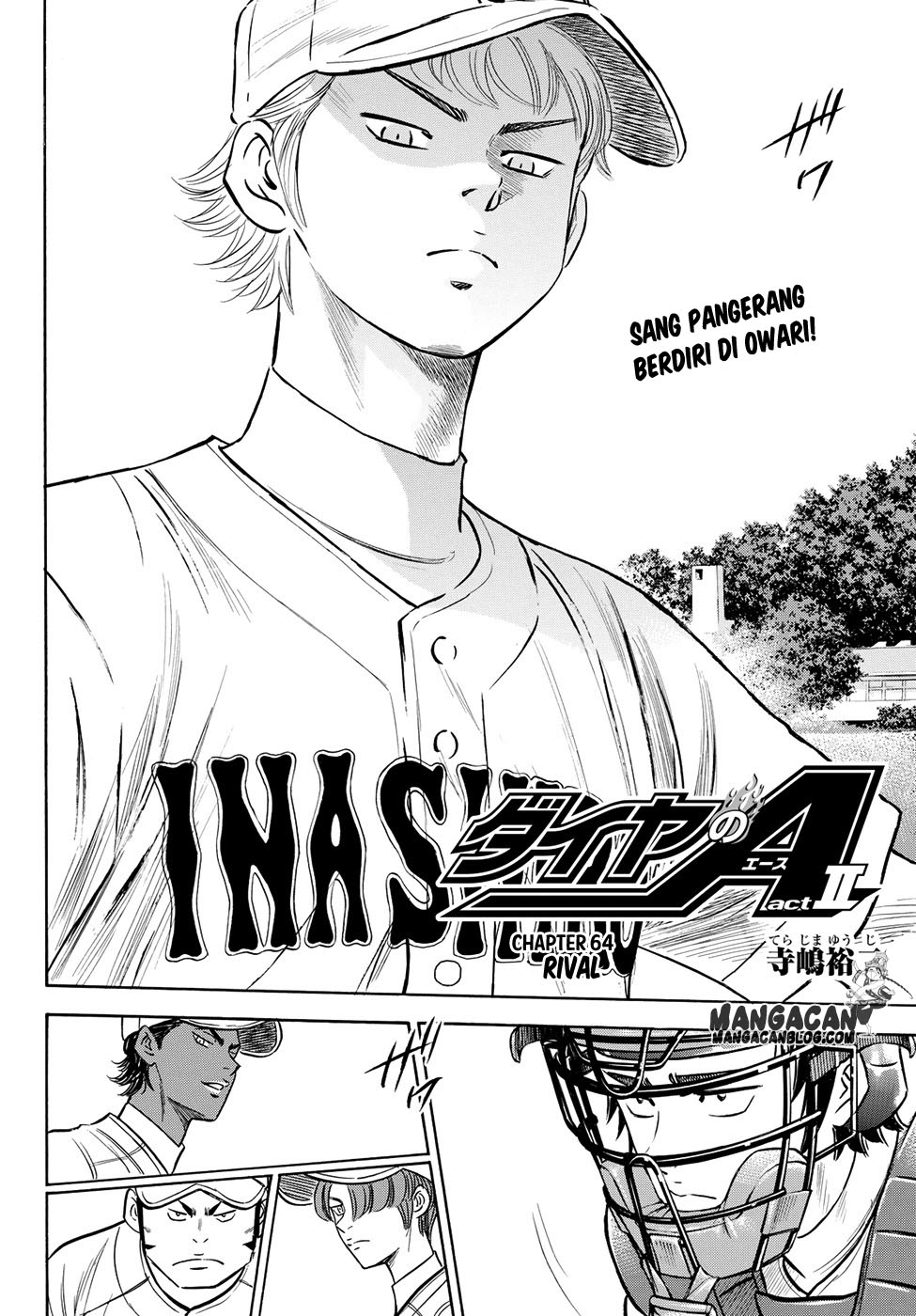 Manga Diamond no Ace Act 2 Chapter 64 gambar 2